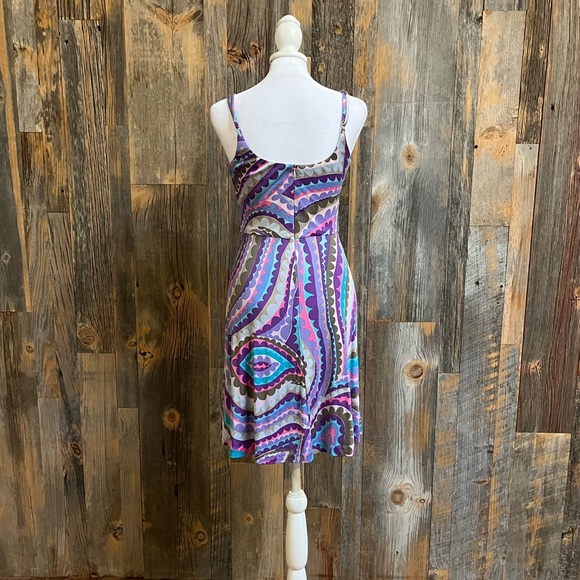 Trina Turk purple multi colored dress - Picture 2 of 3